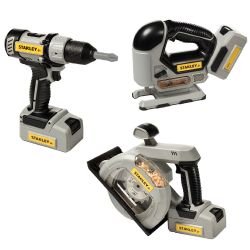 JC25 STANLEY JR. - ENSEMBLE DE 3 OUTILS ÉLECTRIQUES